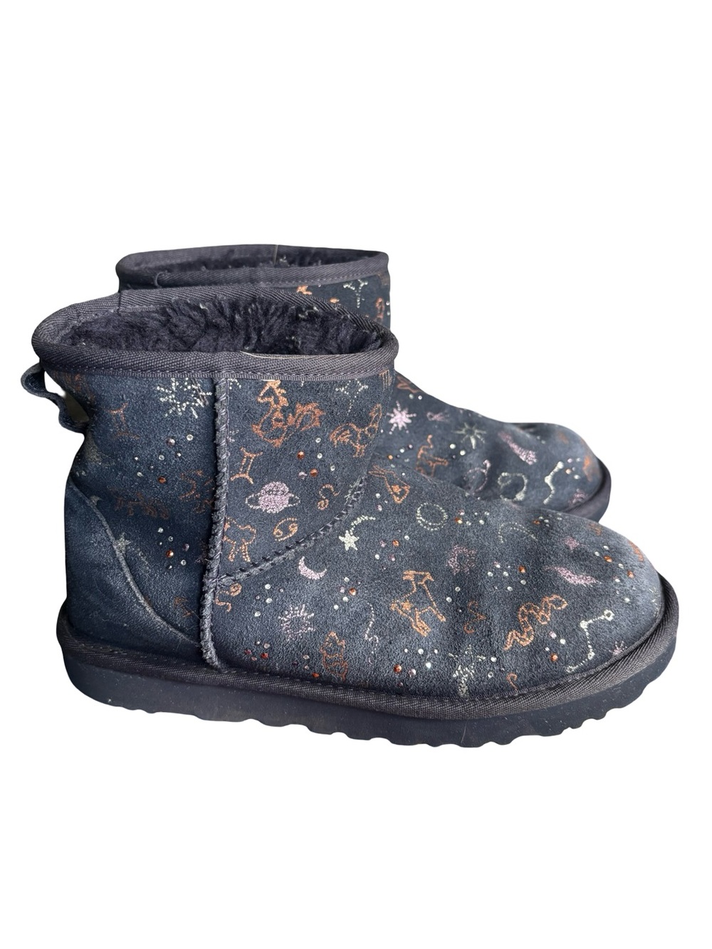 UGG Classic Mini "Zodiac" Boots Limited Edition- size 7